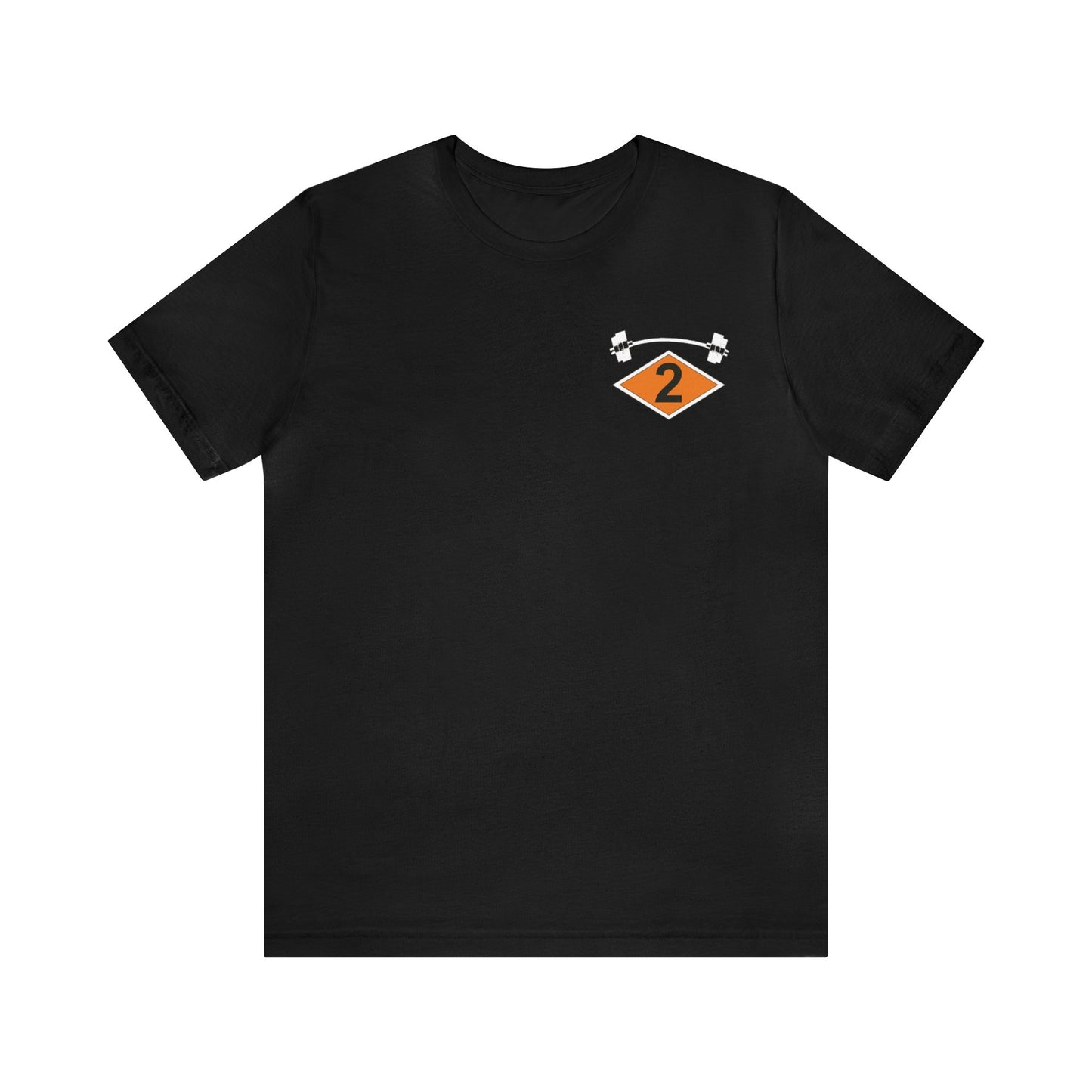 2d Battalion Diamond Barbell Short Sleeve Shirt
