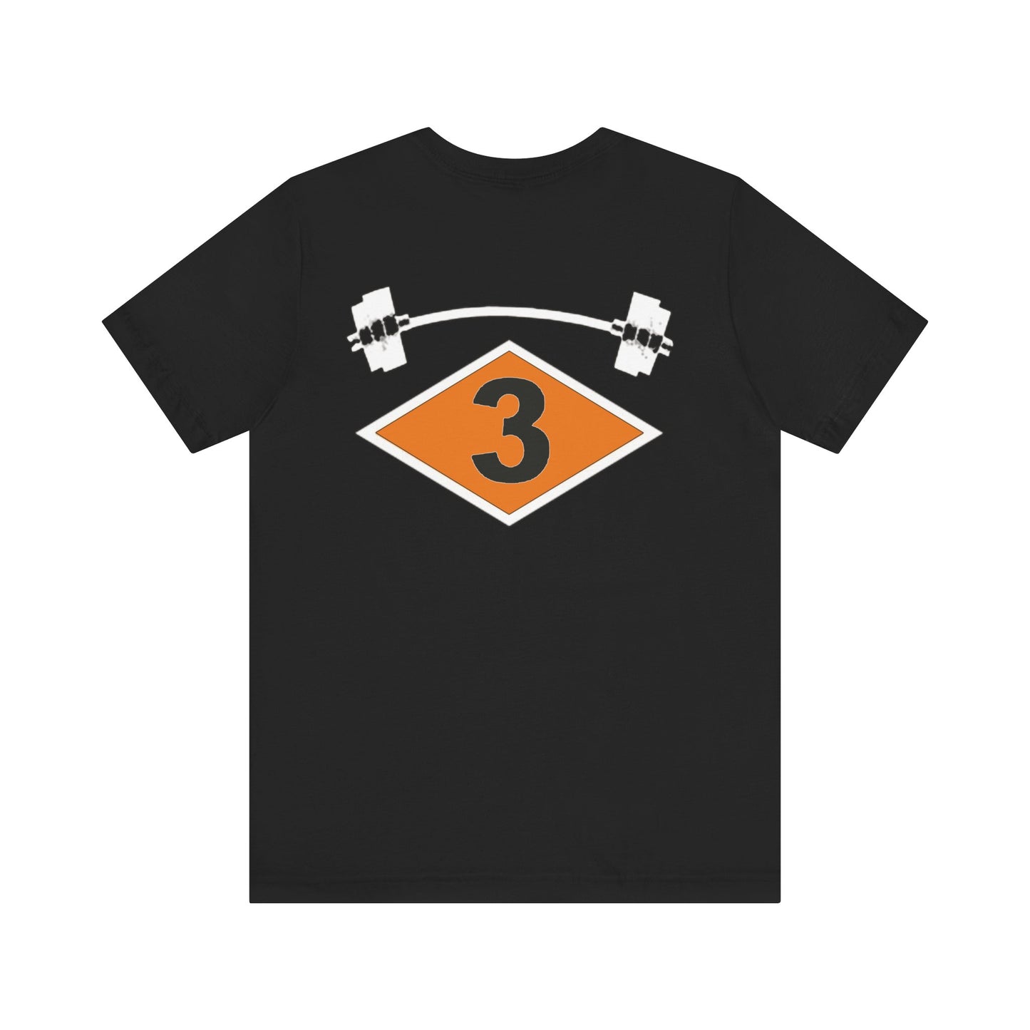 3d Battalion Diamond Barbell Short Sleeve Shirt