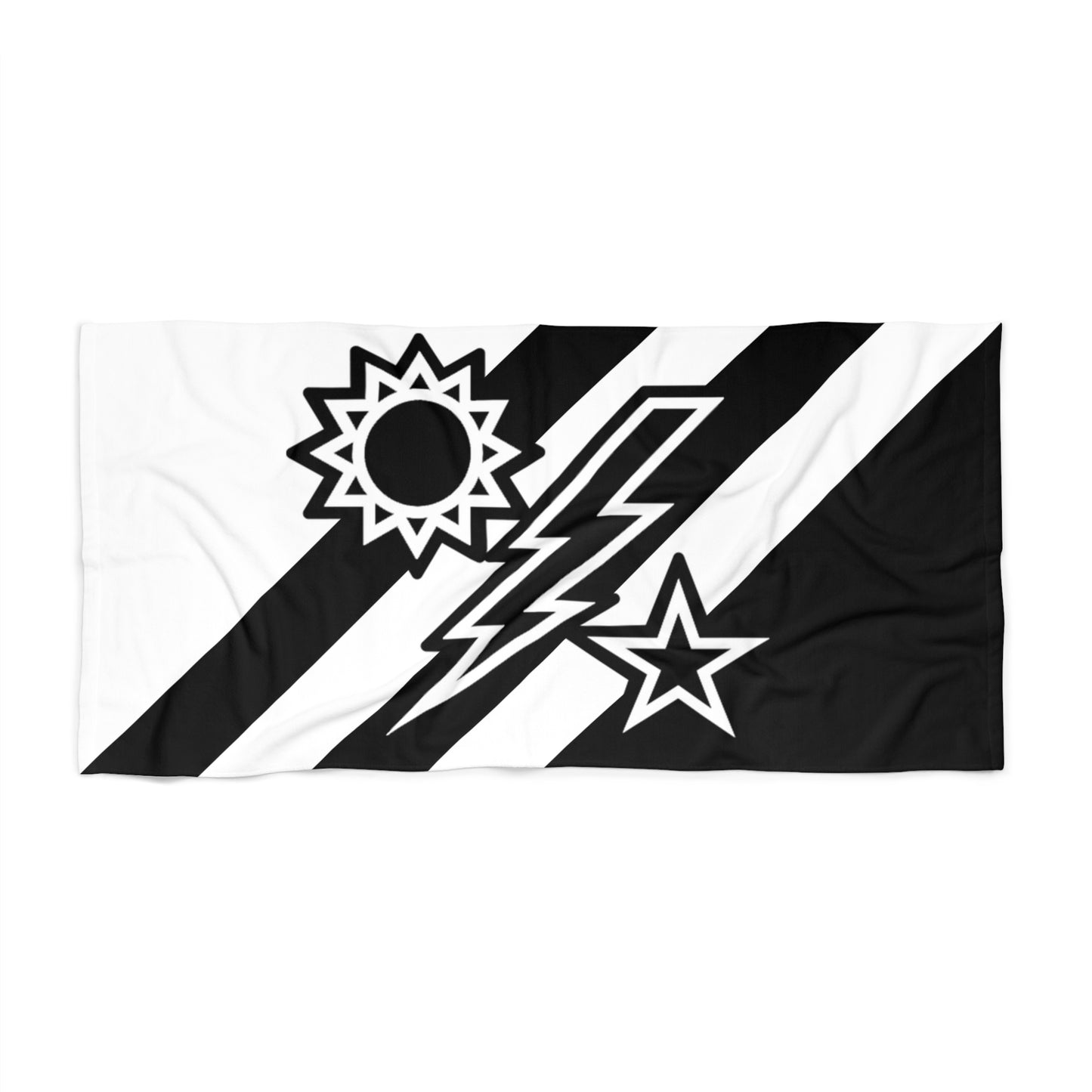 75th Ranger Regiment DUI Guts Subdued Flash Beach Towel