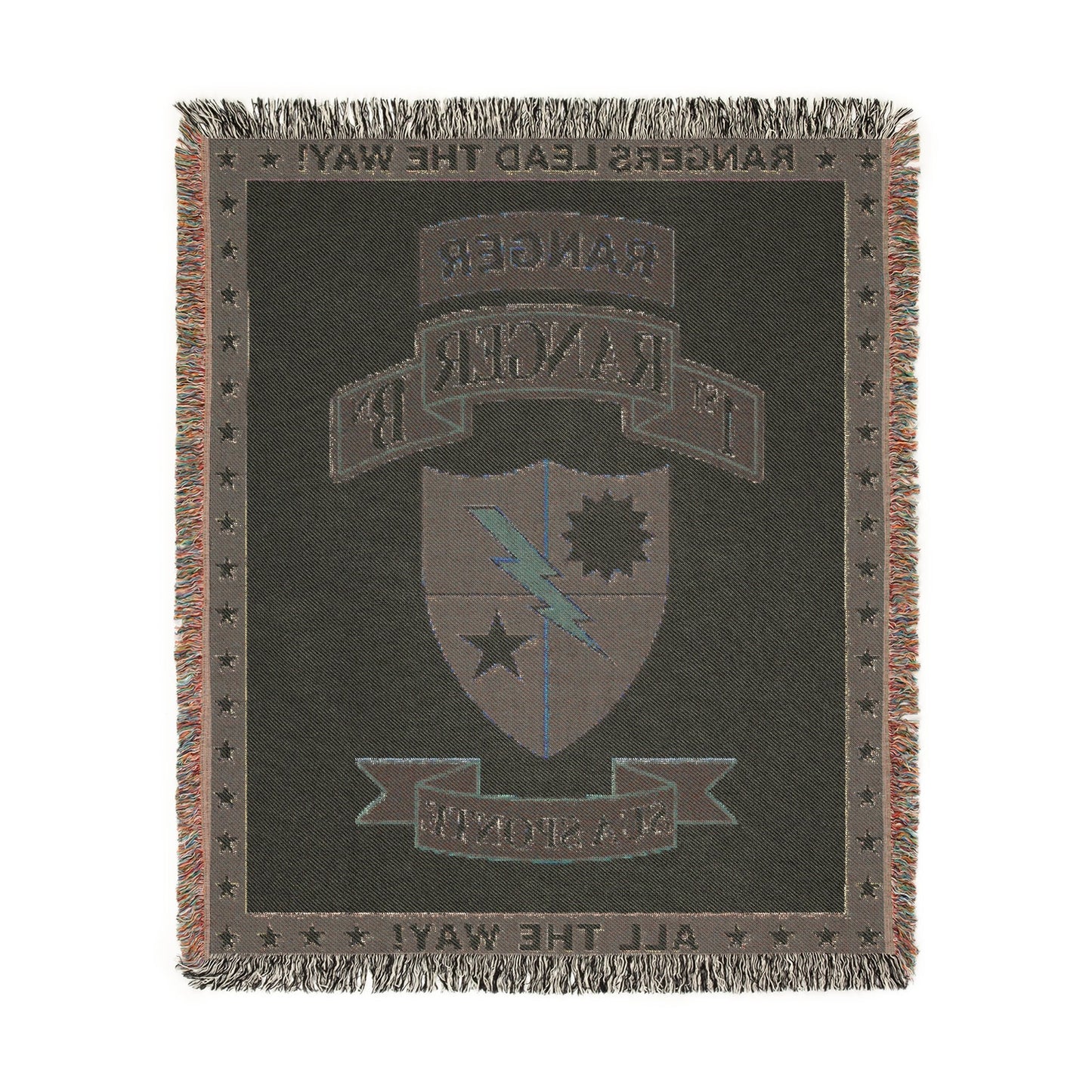1st Battalion Woven Throw