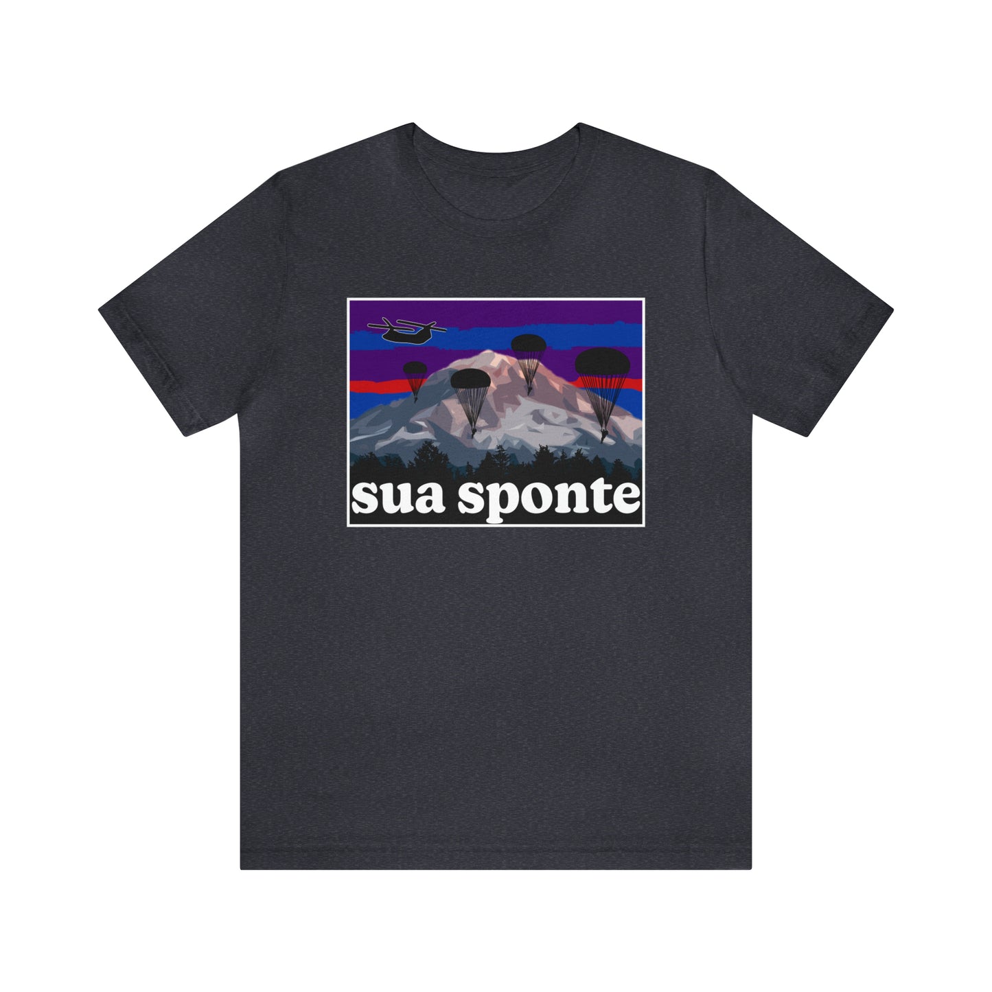 2d Battalion Team Rainier Sua Sponte Sunset Short Sleeve Shirt