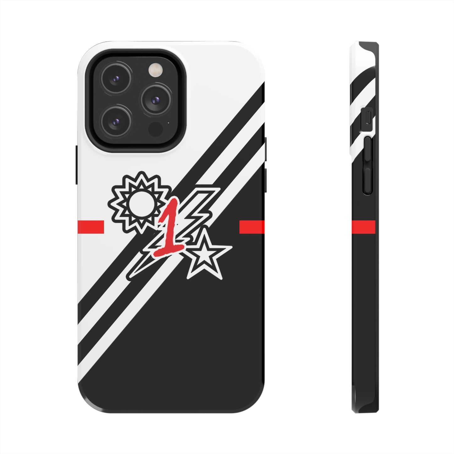 1st Battalion ShoreShock Subdued Flash DUI Guts Wireless Charging iPhone 11 - 14 Case