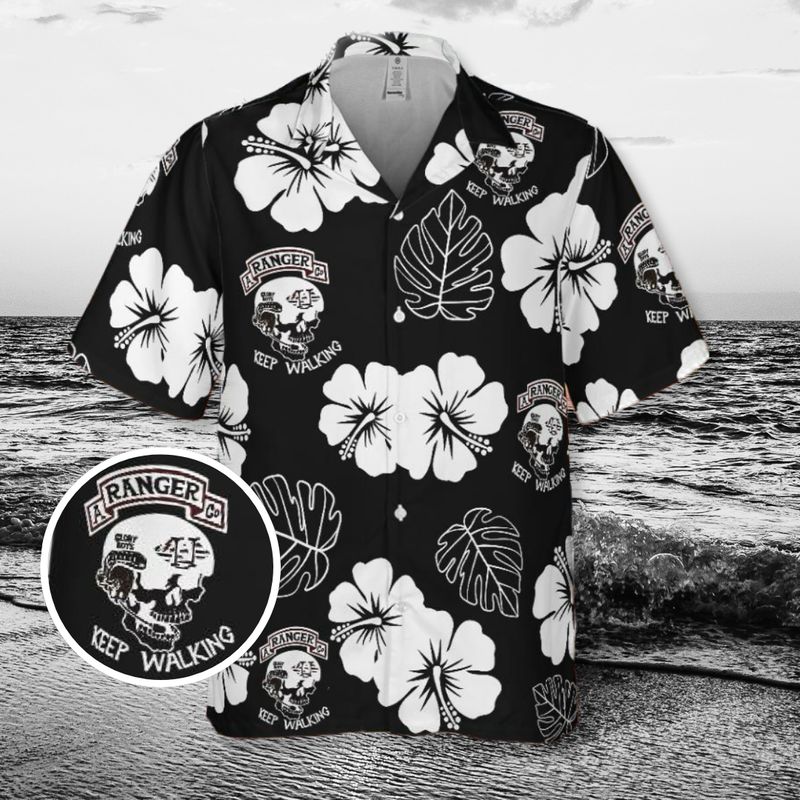A Co, 3d Battalion Niihau Nights Aloha Shirt