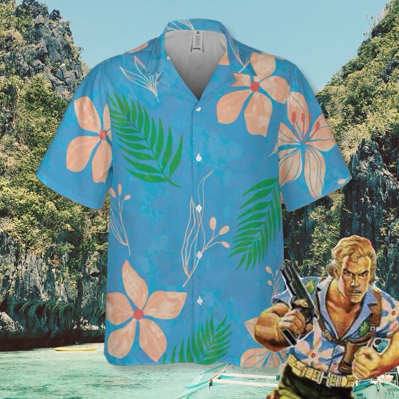 GI Joe Chuckles Aloha Shirt