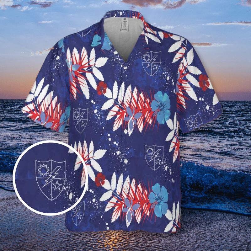 RWB Adventure Regimental DUI Aloha Shirt