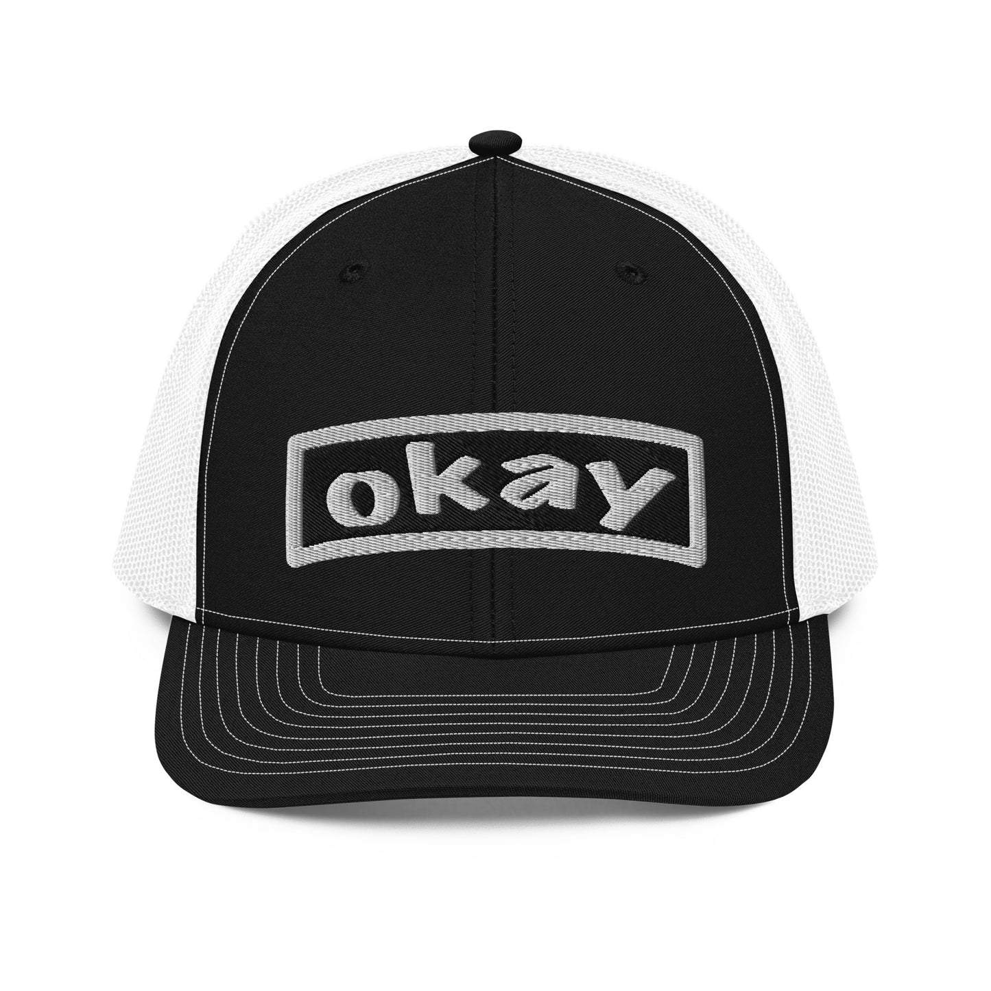 Okay Tab Trucker Hat