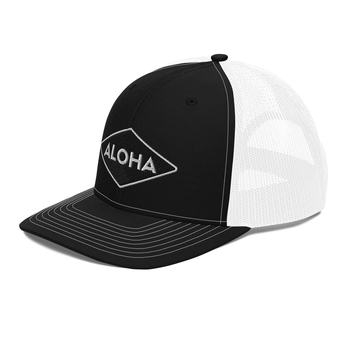 Aloha WWII Diamond Trucker Hat