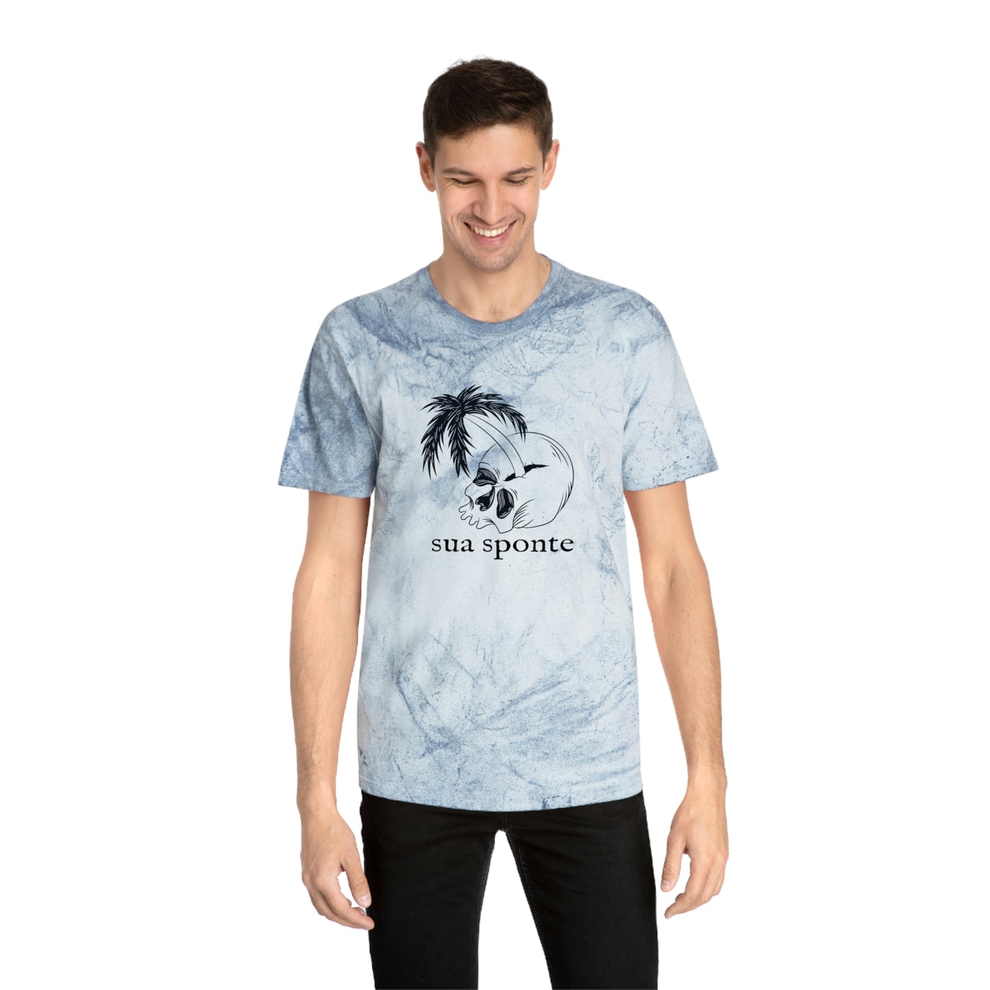 Sua Sponte Palm Skull Tropical Blast Tee