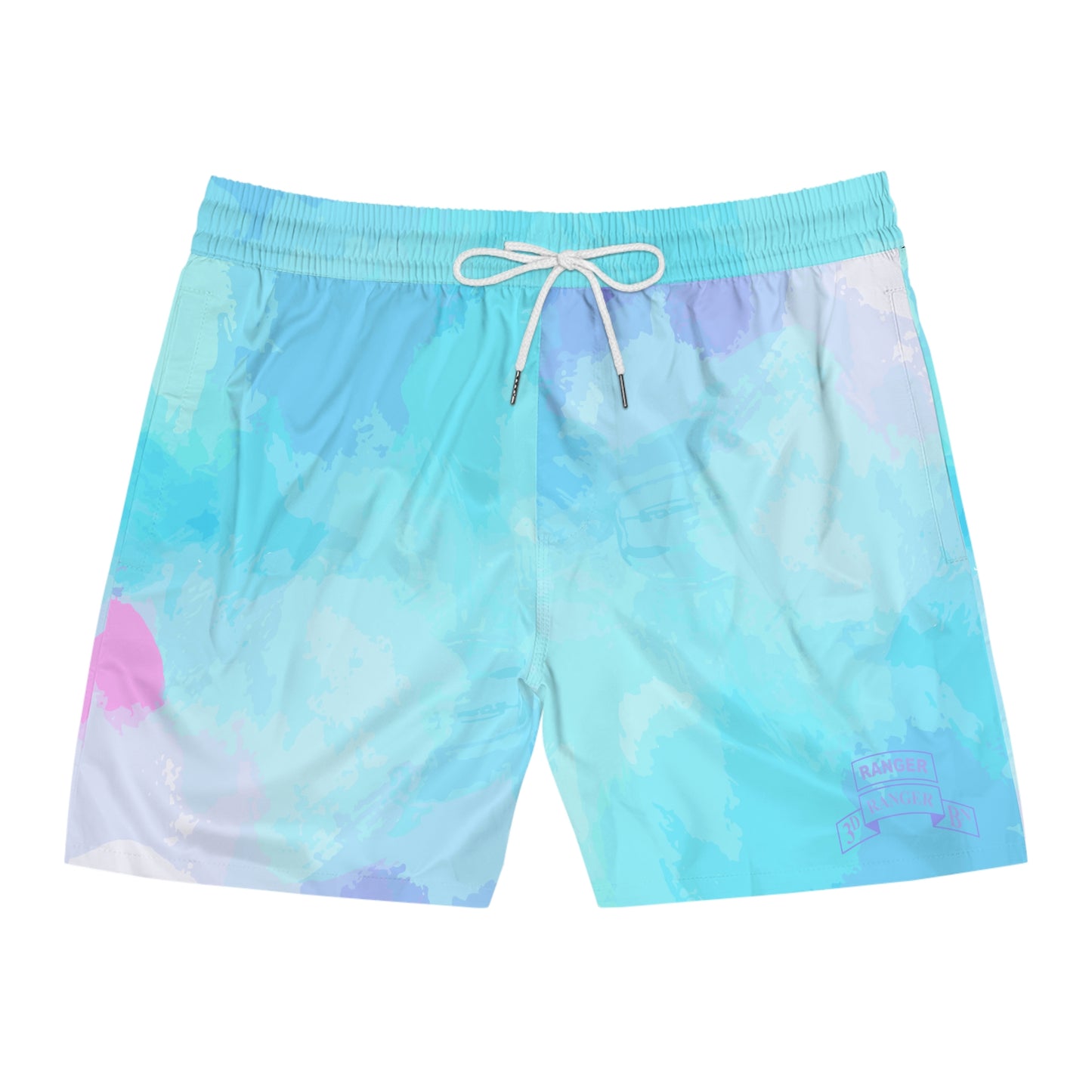 3d Battalion Scroll Nalu Colorcrush Swim Trunks