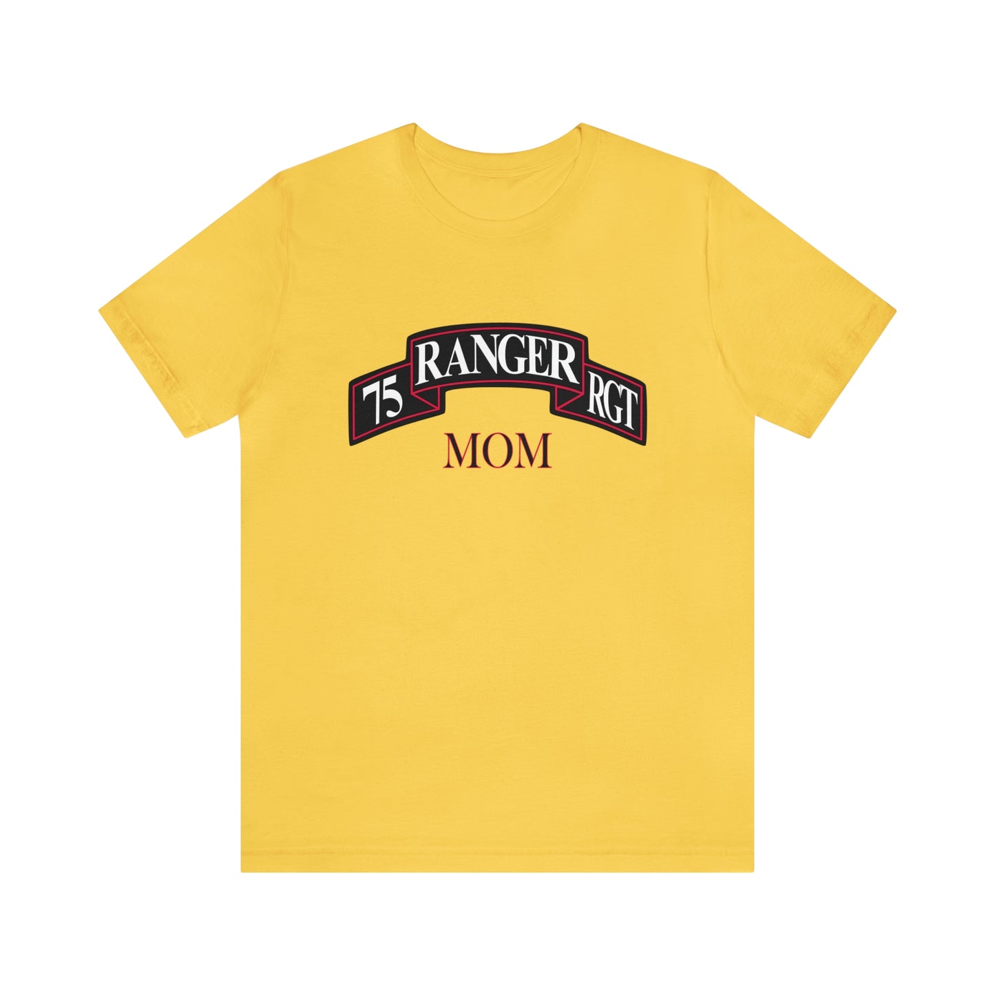 75th Ranger Regimental Mom Scroll Short Sleeve Shirt