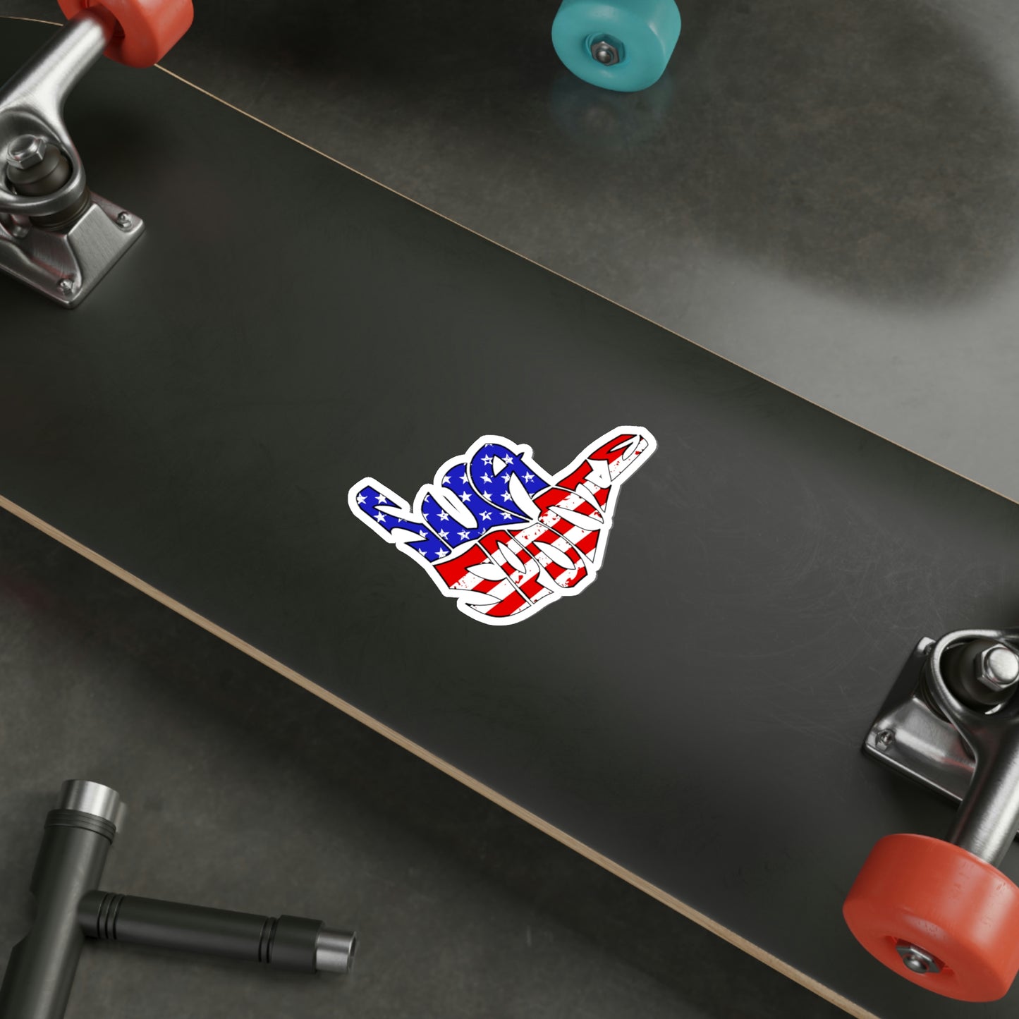 Sua Sponte Freedom Shaka Indoor Outdoor Vinyl Stickers