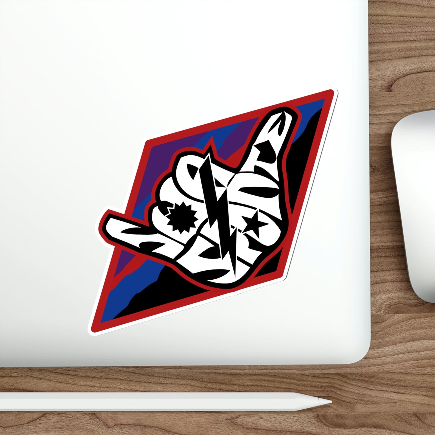 Sua Sponte Sunset Shaka DUI Indoor Outdoor Vinyl Stickers