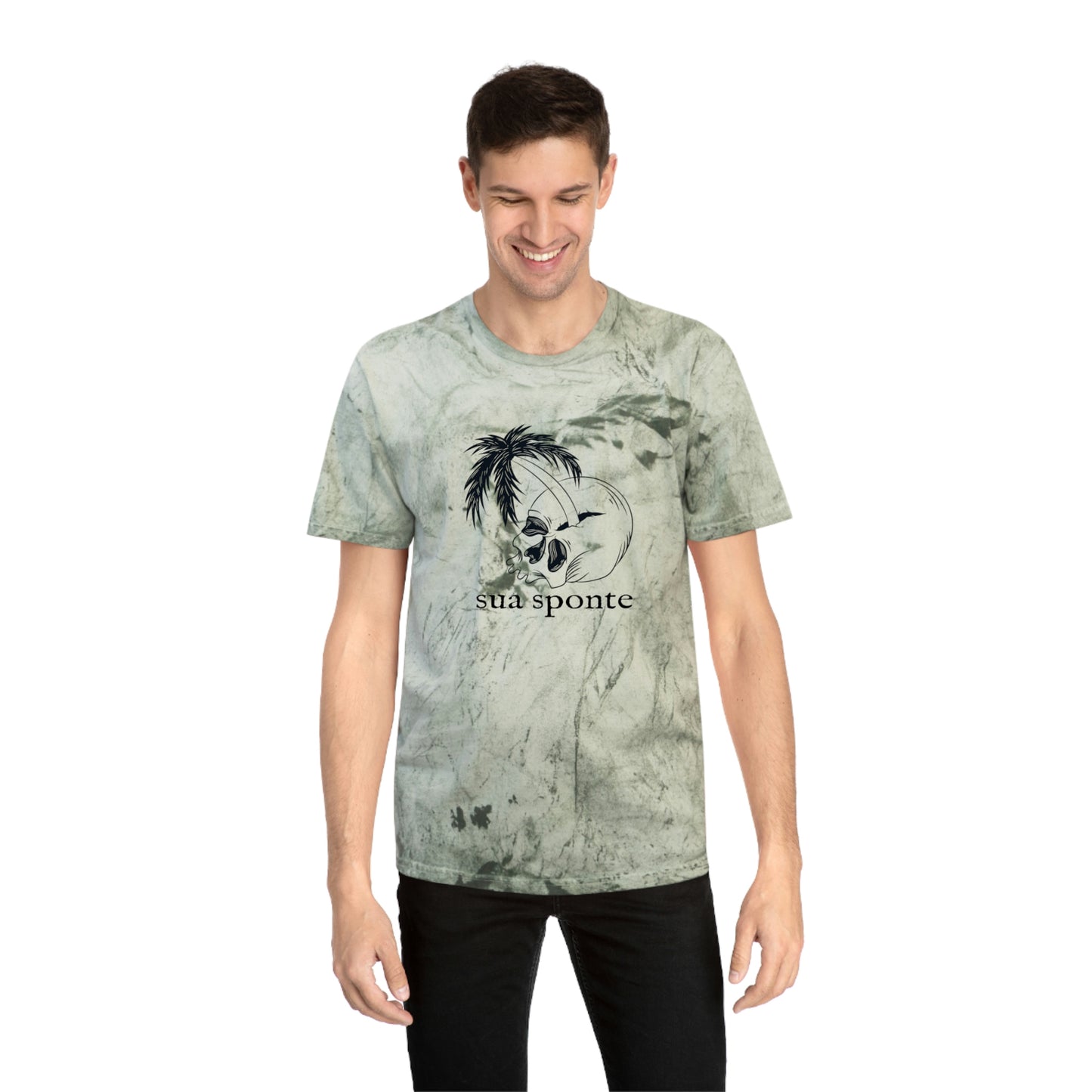 Sua Sponte Palm Skull Tropical Blast Tee