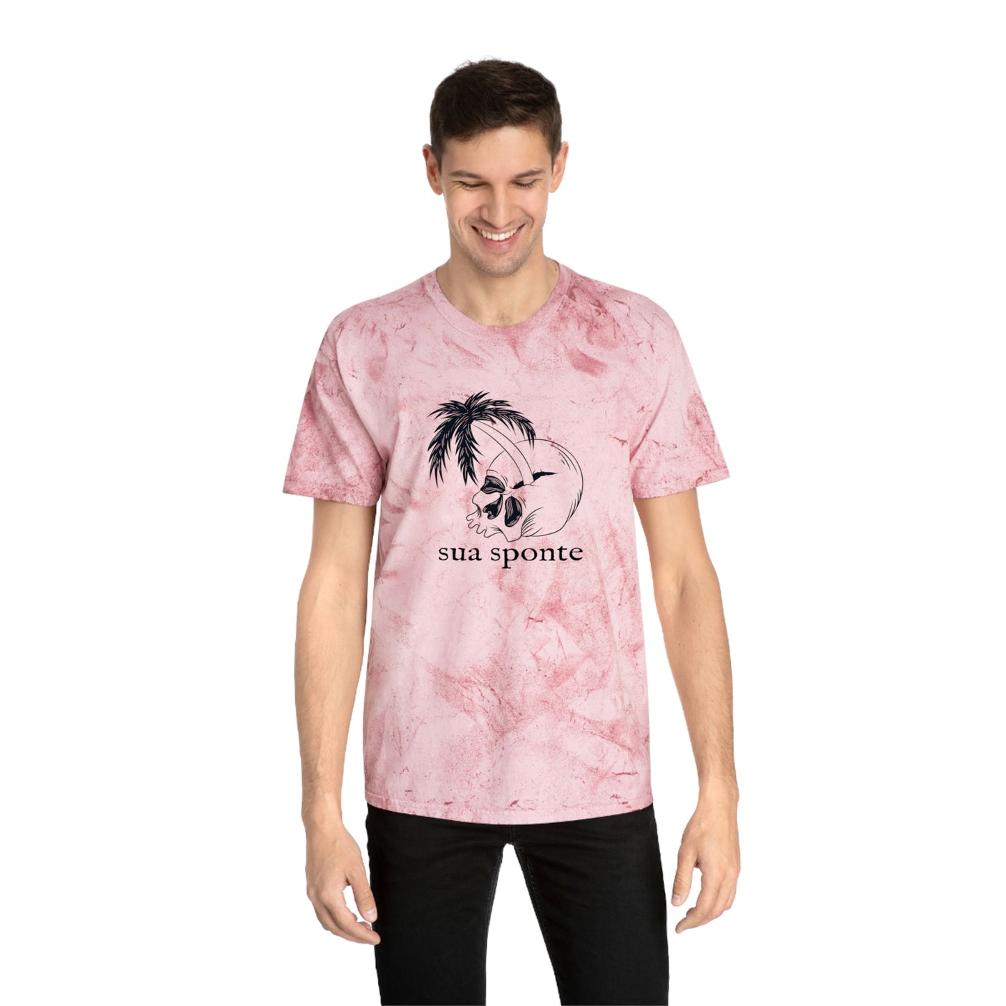 Sua Sponte Palm Skull Tropical Blast Tee