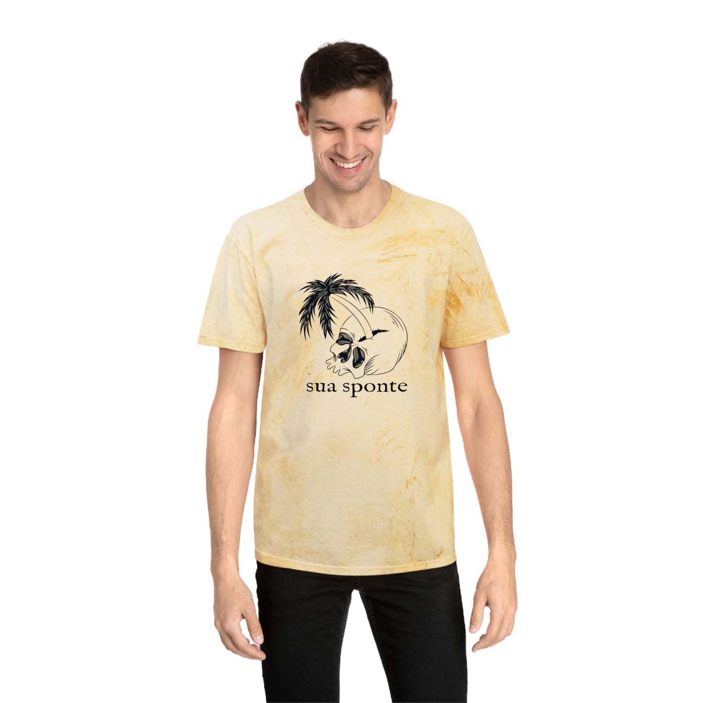 Sua Sponte Palm Skull Tropical Blast Tee