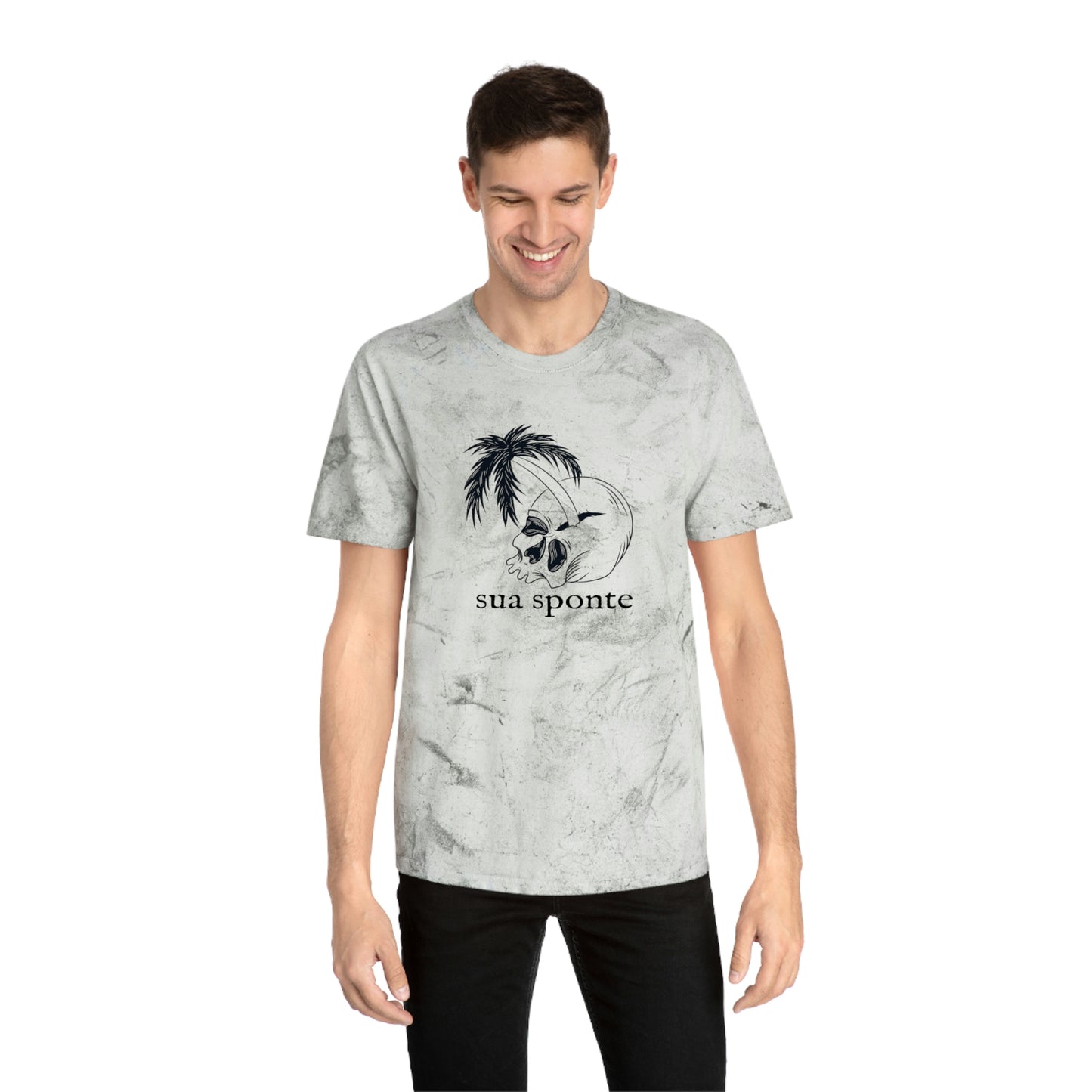 Sua Sponte Palm Skull Tropical Blast Tee