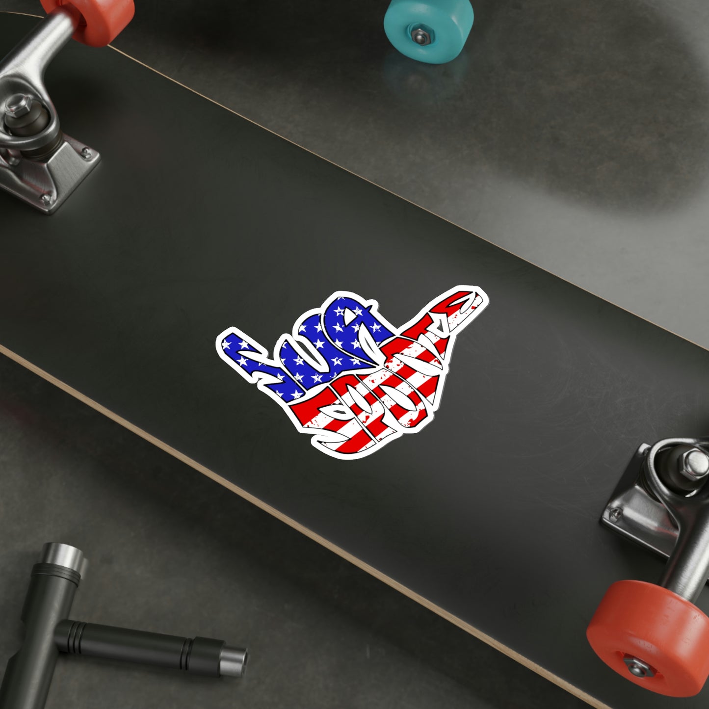 Sua Sponte Freedom Shaka Indoor Outdoor Vinyl Stickers