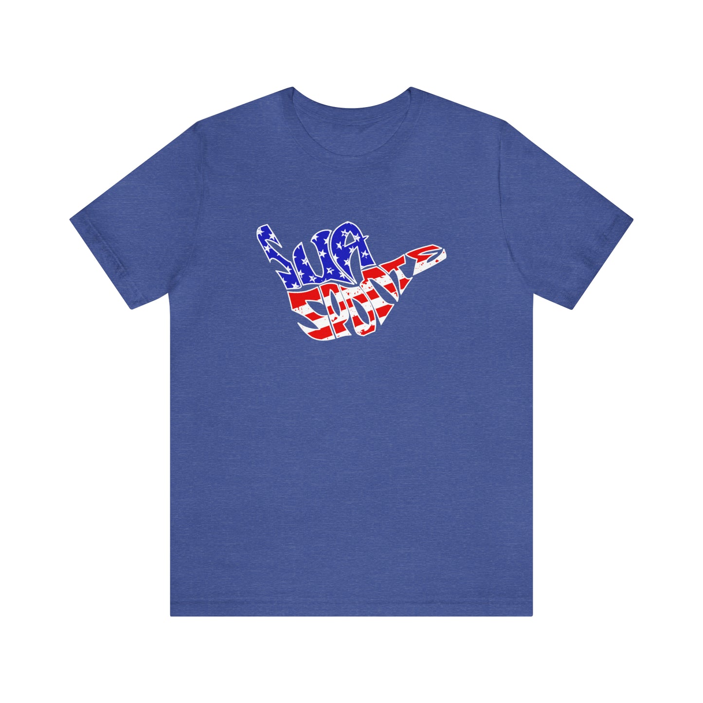 Sua Sponte RWB Flag Shaka Short Sleeve Shirt