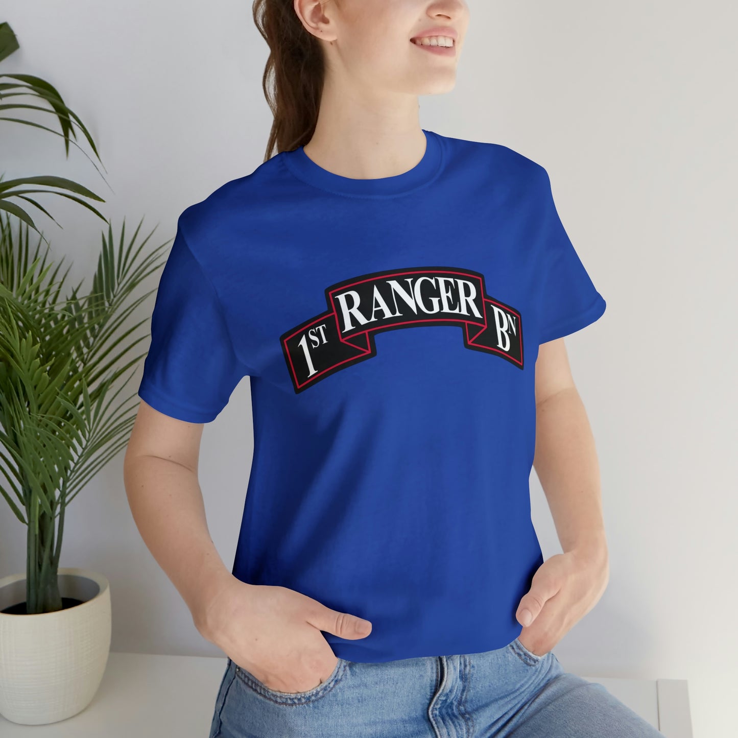 1st Battalion Scroll Short Sleeve Shirt