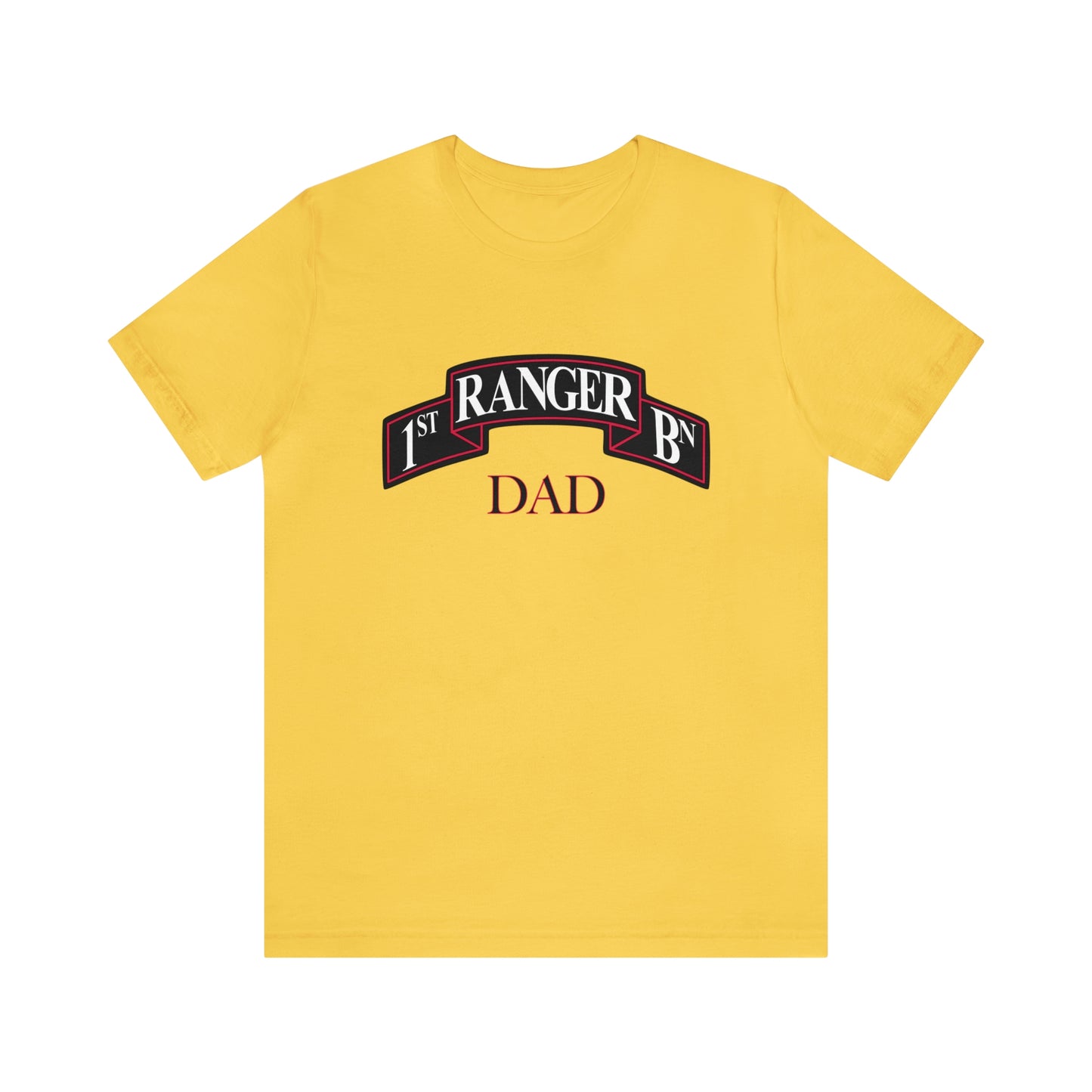 1st Battalion Dad Scroll Short Sleeve Shirt