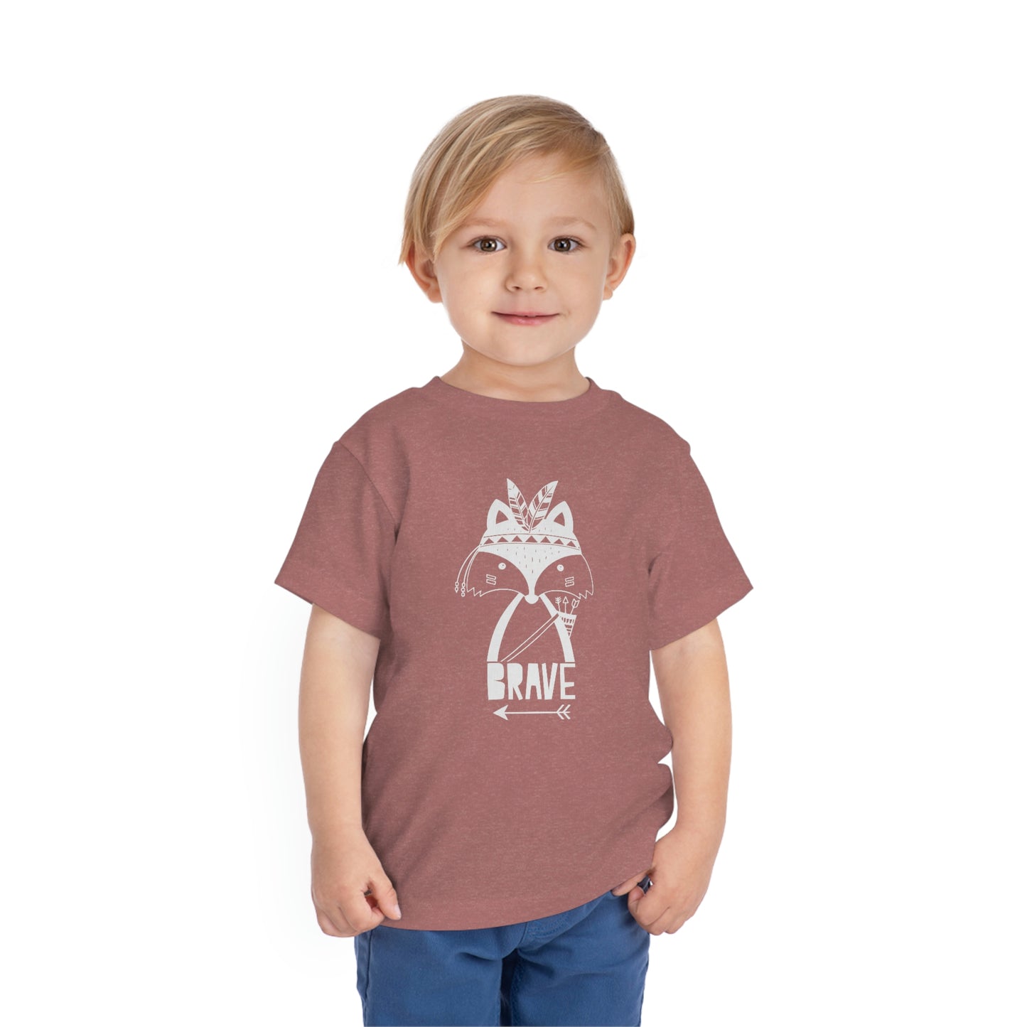 Brave Warrior Toddler Short Sleeve Tee (2-5T)