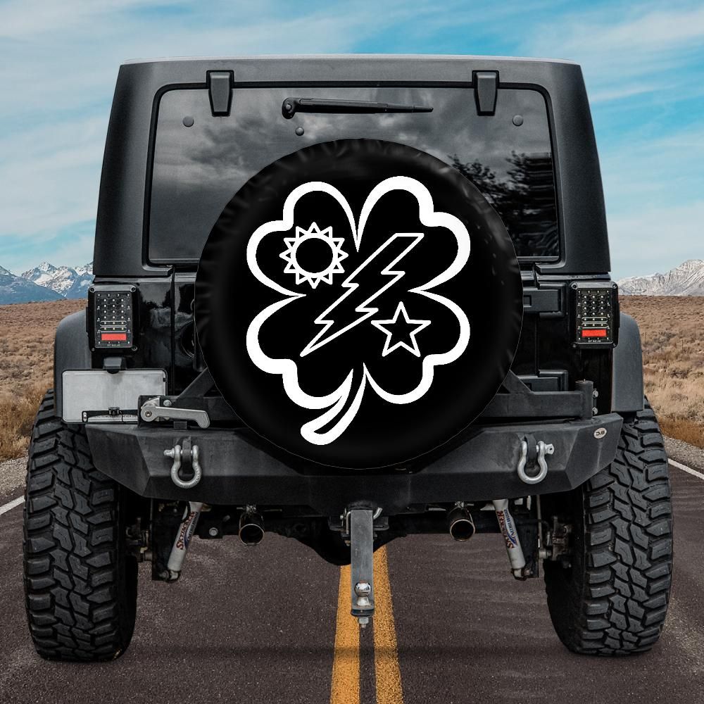 1st Battalion Clover Tire Cover