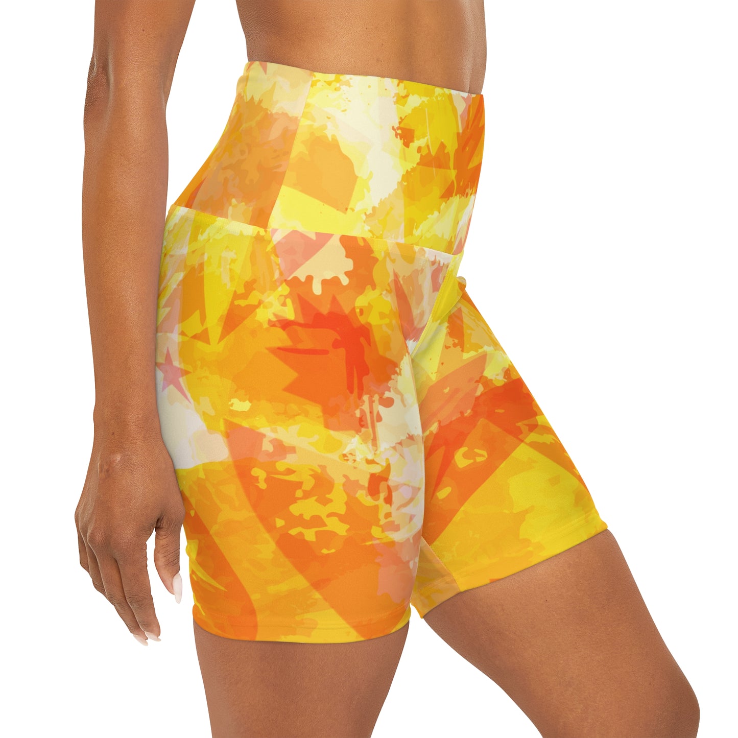 Kealoha Regimental DUI High Waisted Yoga Shorts