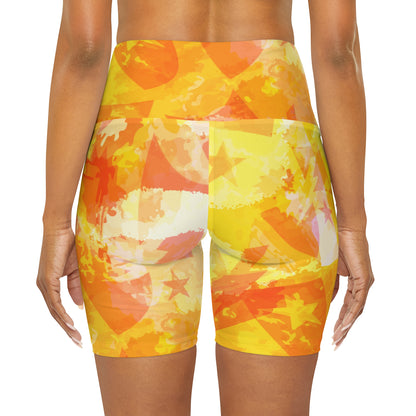 Kealoha Regimental DUI High Waisted Yoga Shorts