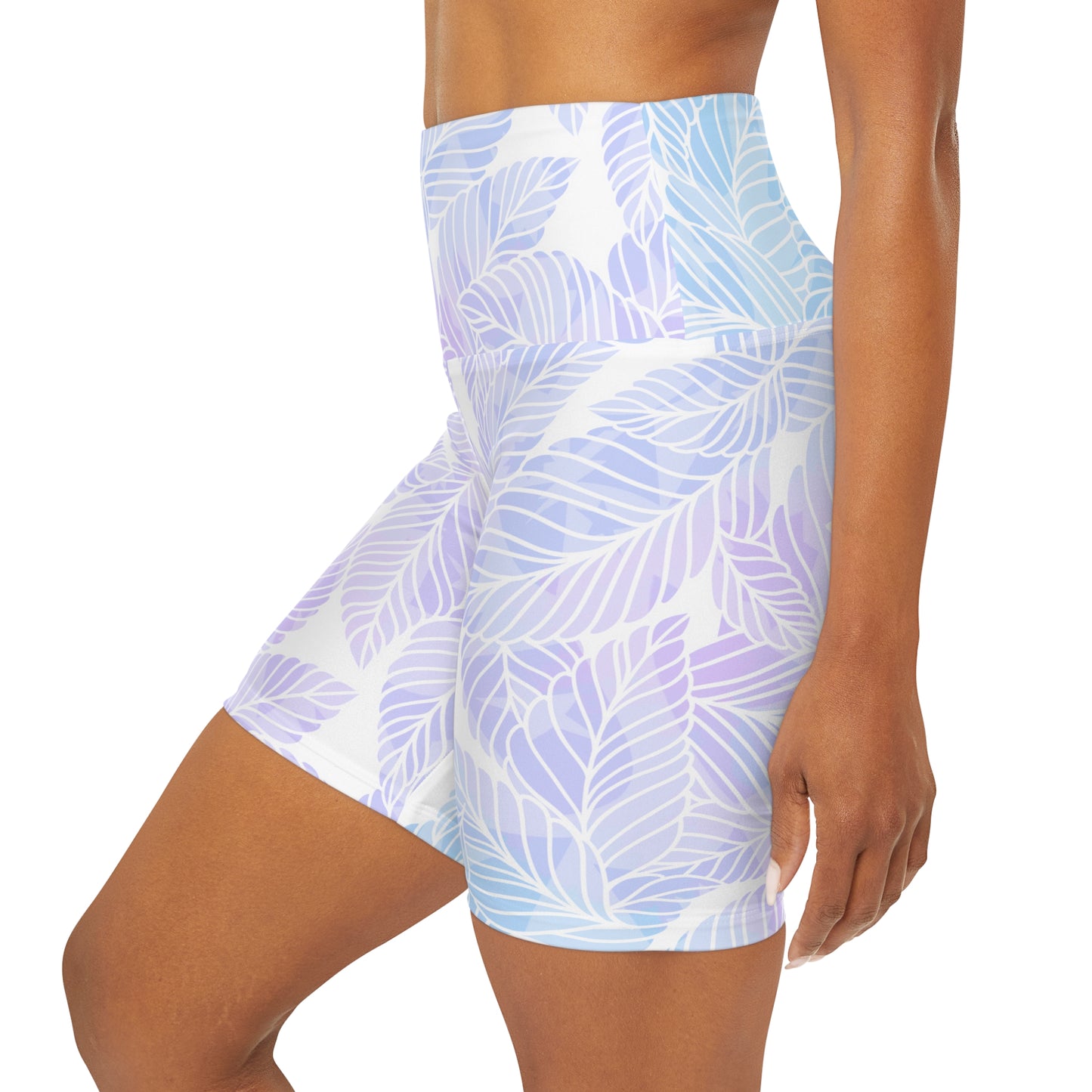 Kea Maui Magic Regimental DUI High Waisted Yoga Shorts