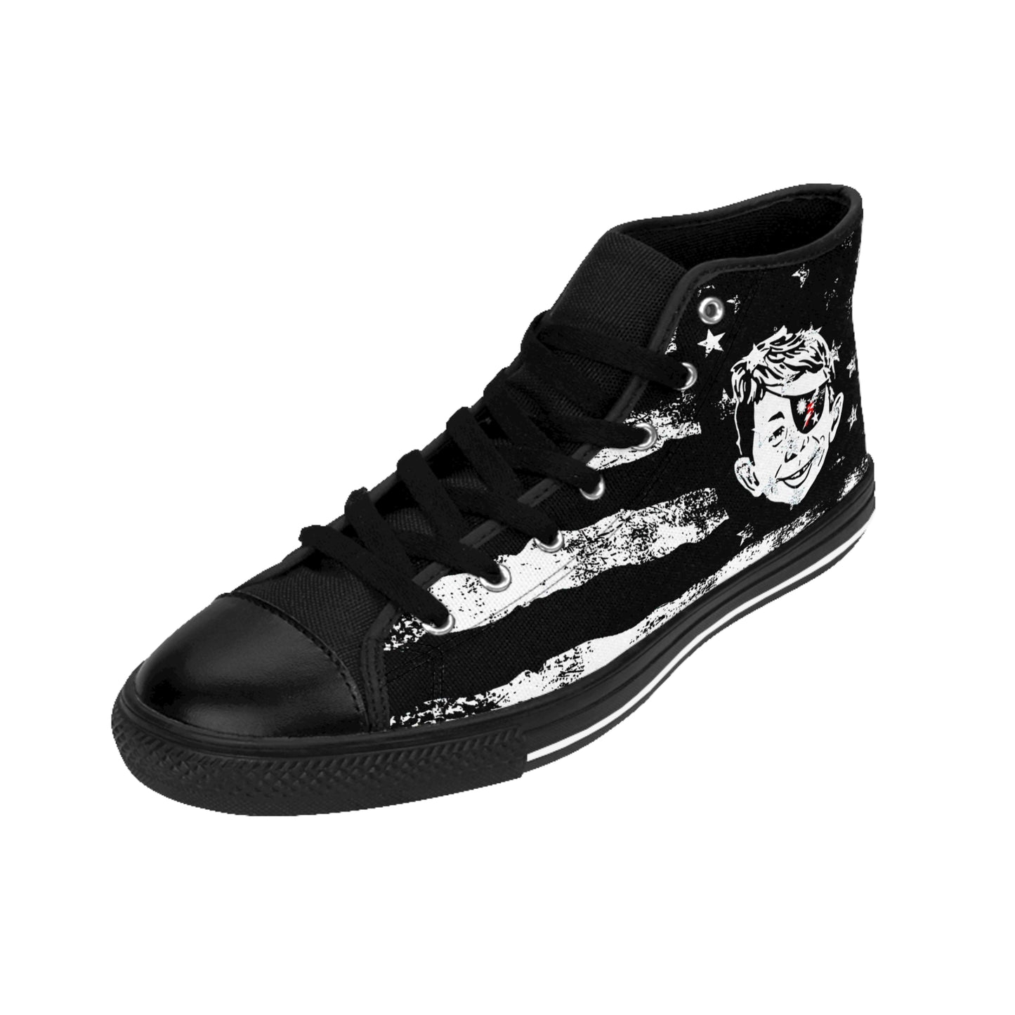 3d Battalion Mad Batt Battered Flag High Tops