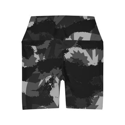 Ash Regimental DUI High Waisted Yoga Shorts