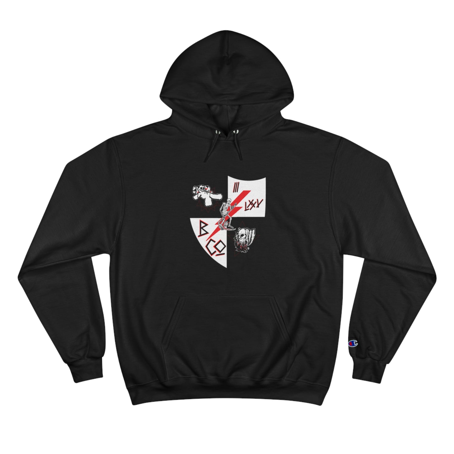 B Co, 3d Battalion Mad Batt Champion Hoodie