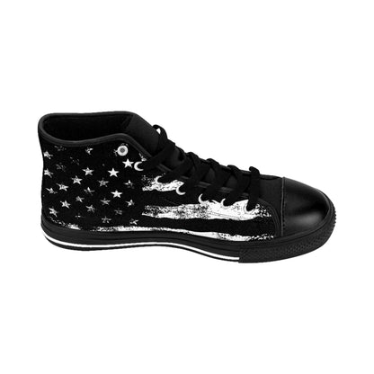 WW2 Diamond Rangers Battered Flag High Tops