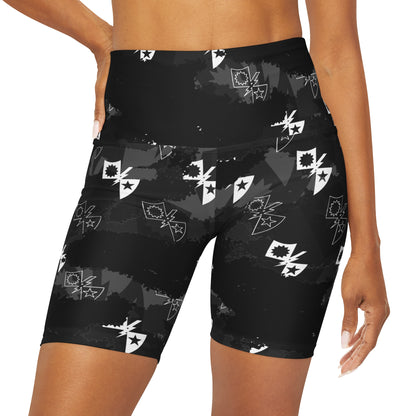 Maka Assault Regimental DUI High Waisted Yoga Shorts