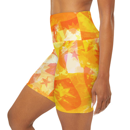 Kealoha Regimental DUI High Waisted Yoga Shorts