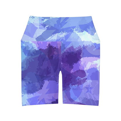 Kaunaloa Regimental DUI High Waisted Yoga Shorts