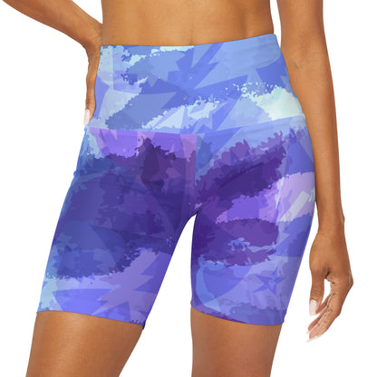 Kaunaloa Regimental DUI High Waisted Yoga Shorts