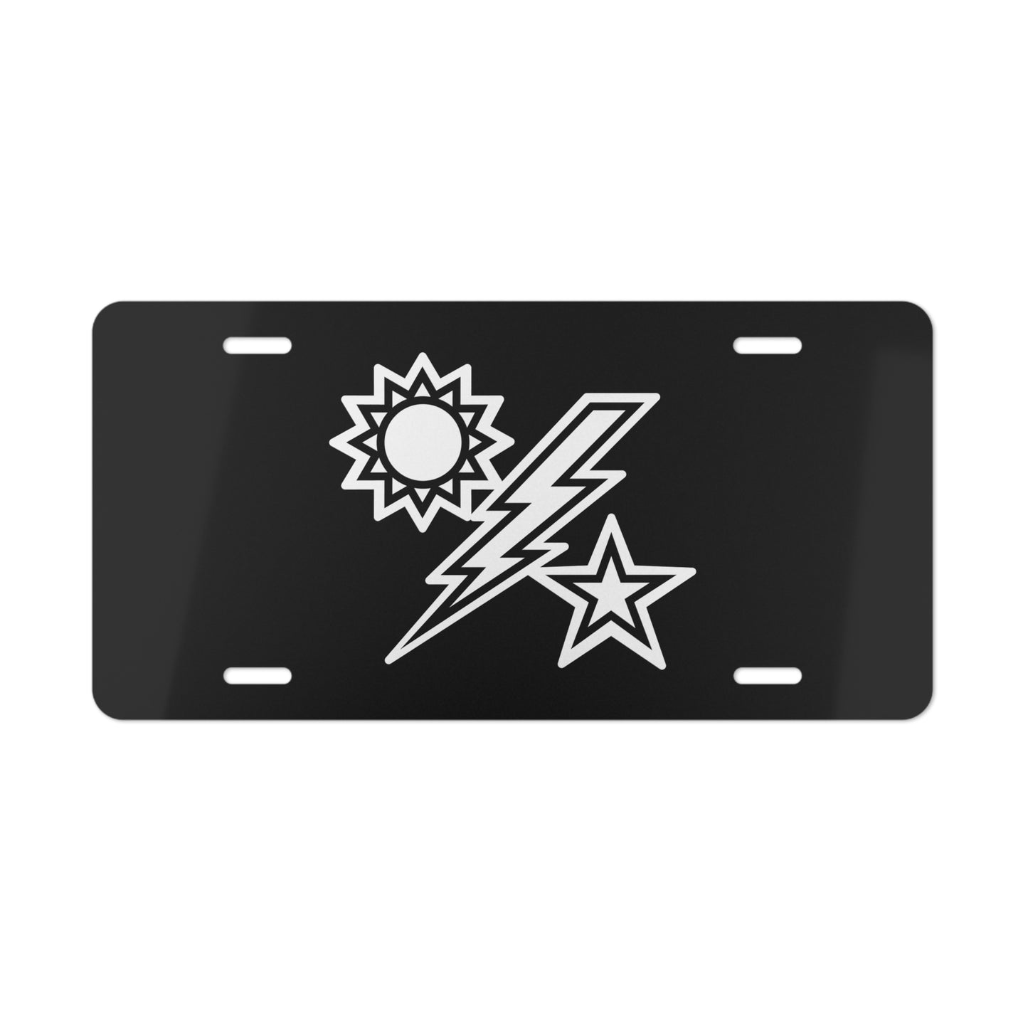 Elite DUI Black License Plate