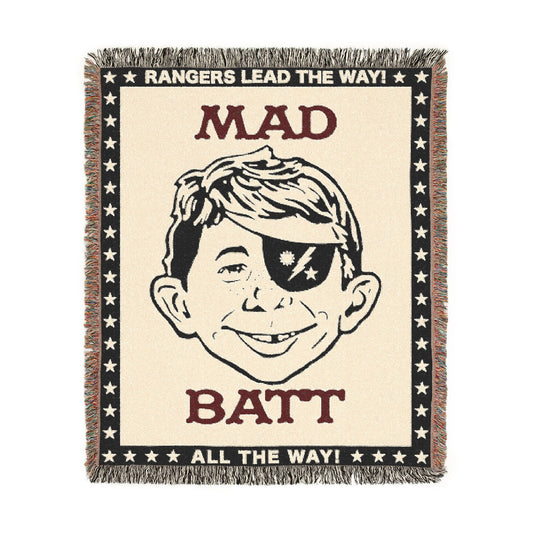 Mad Batt Woven Throw