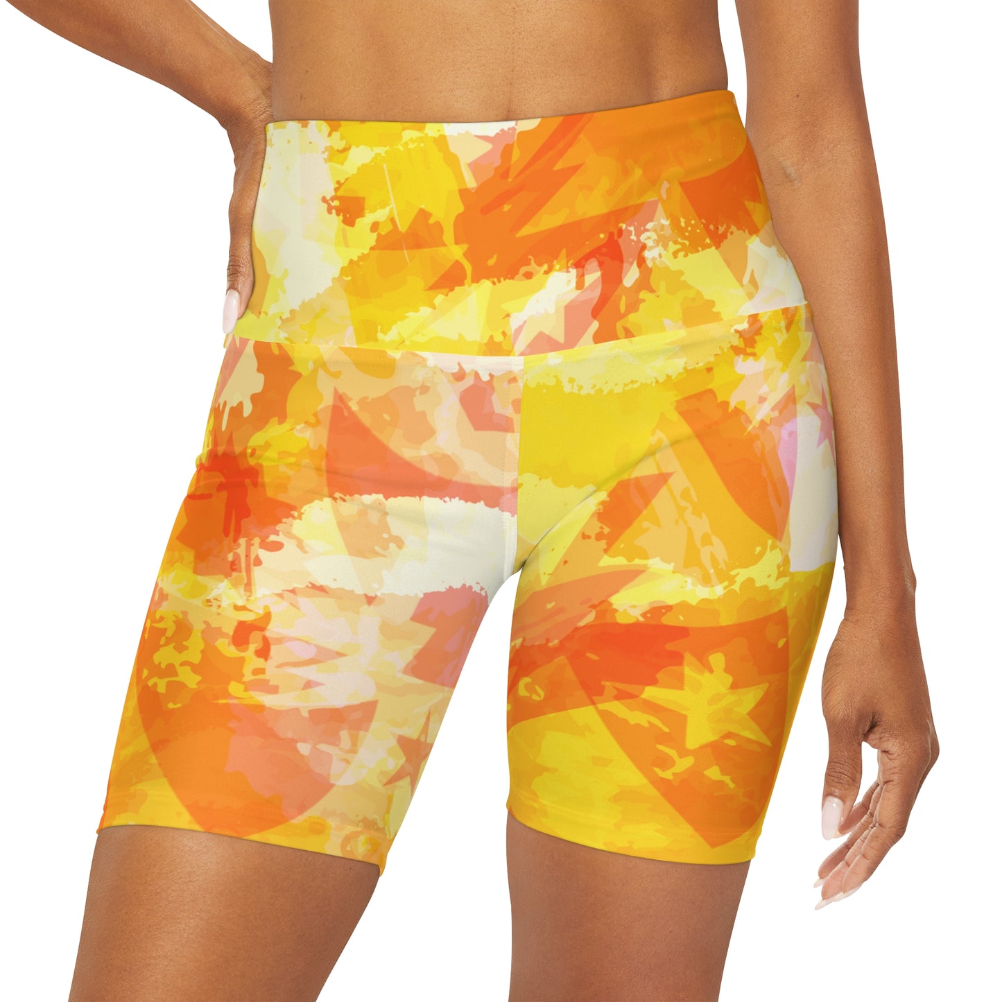 Kealoha Regimental DUI High Waisted Yoga Shorts