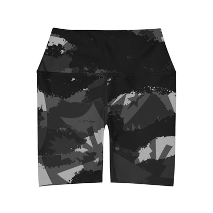 Ash Regimental DUI High Waisted Yoga Shorts