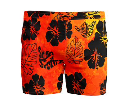 Aka Niihau Nights Sua Sponte Shaka DUI Swim Trunks