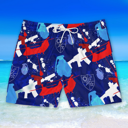 RWB Arsenal Regimental DUI Swim Trunks