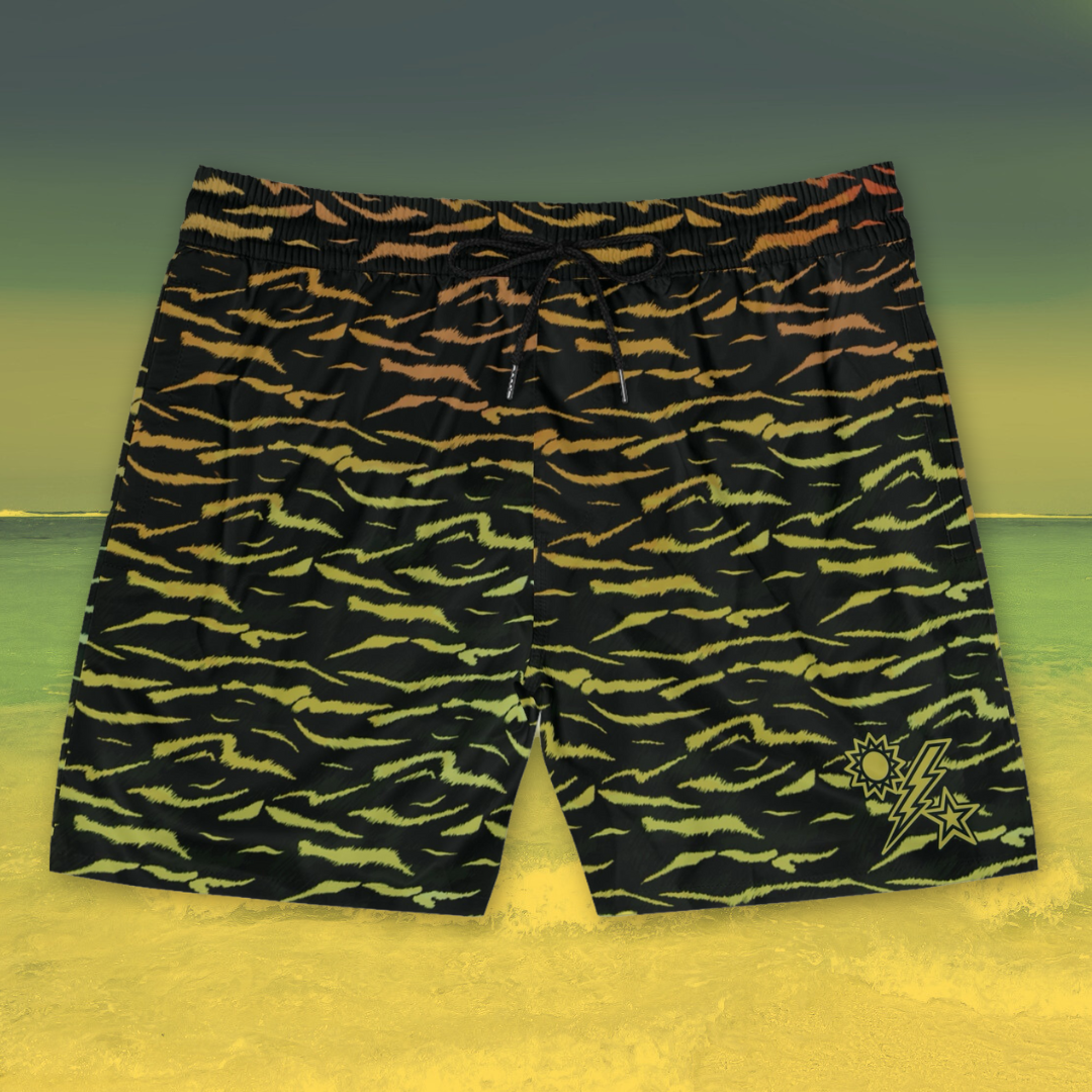 Makamoana Jungle DUI Guts Swim Trunks