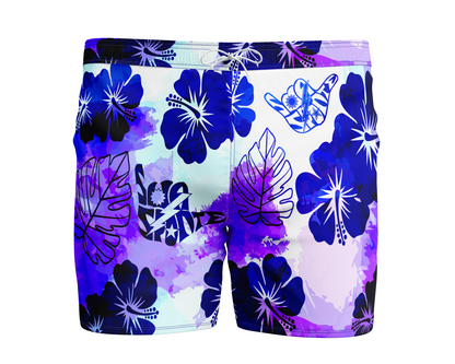 Kaunaloa Niihau Nights Sua Sponte Shaka DUI Swim Trunks