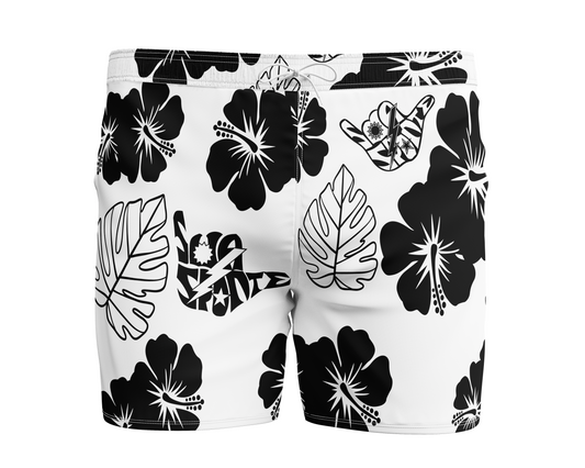 Kea Niihau Nights Sua Sponte Shaka DUI Swim Trunks