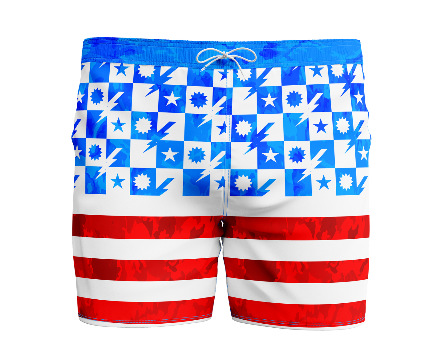 RWB Merica Swim Trunks