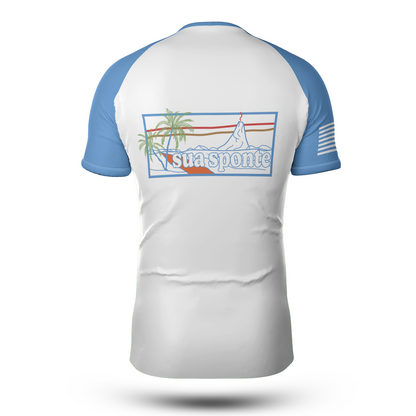 Nalu Sua Sponte Hawaii Short Sleeve Rash Guard