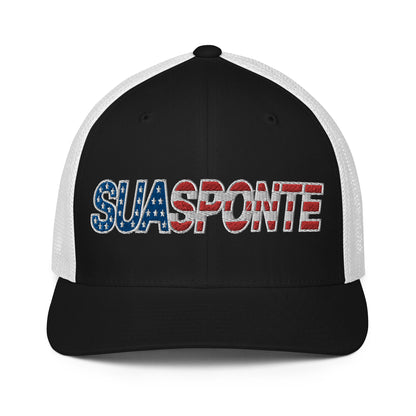 Sua Sponte Flag SureFit Trucker Hat