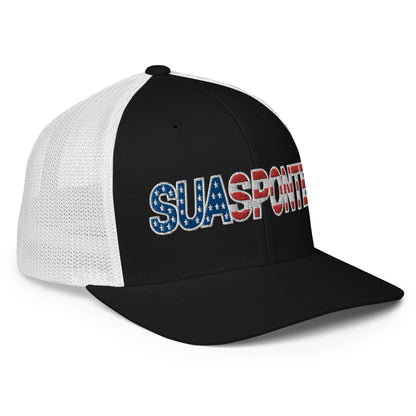 Sua Sponte Flag SureFit Trucker Hat